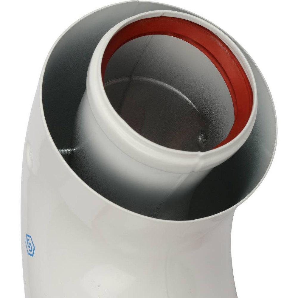 STOUT дымоход коаксиальный для прохода через стену универсальный комплект