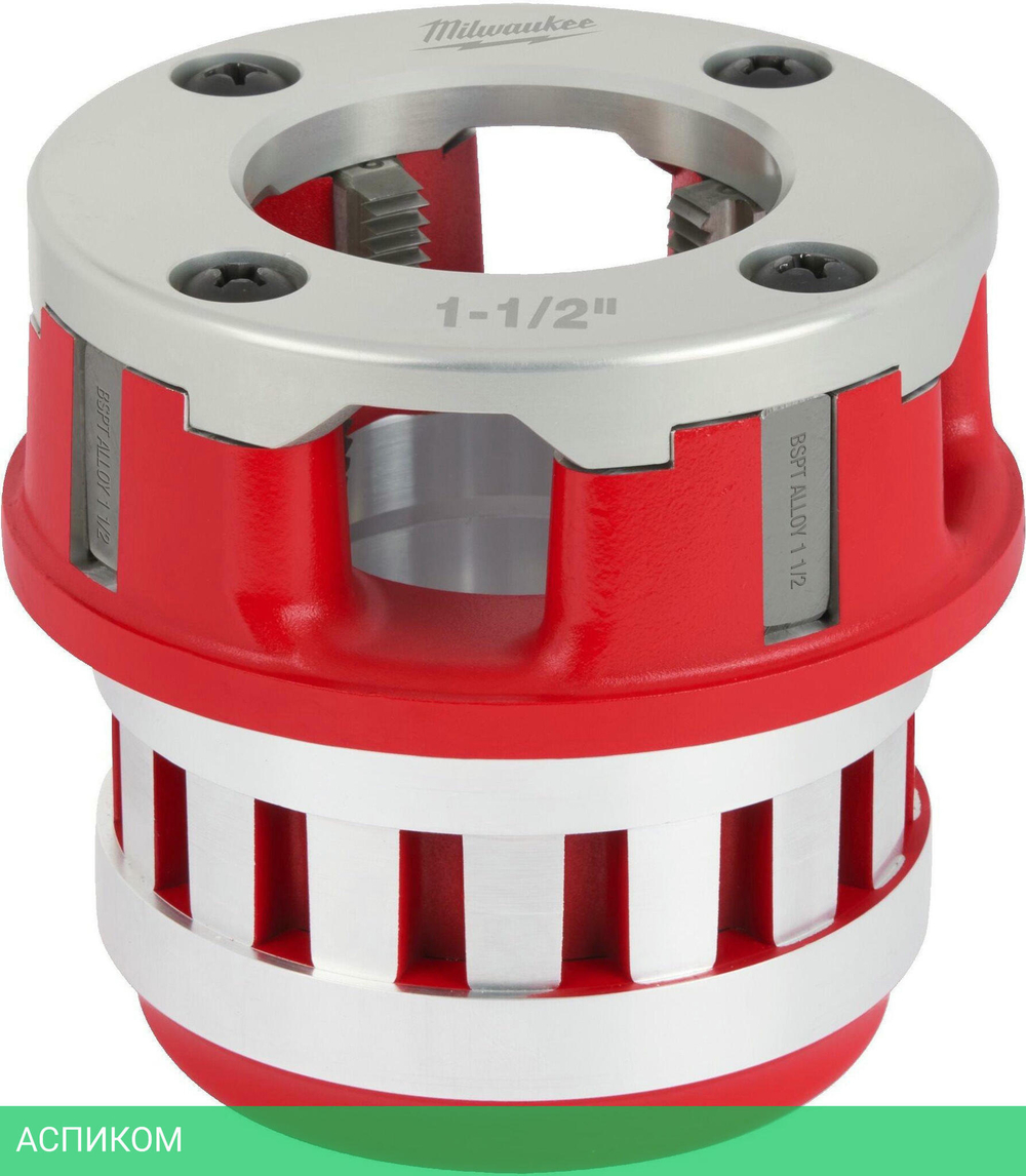 Плашка для резьбонарезного инструмента Milwaukee FPT2H 1-1/2" BSPT Alloy (4932480243)