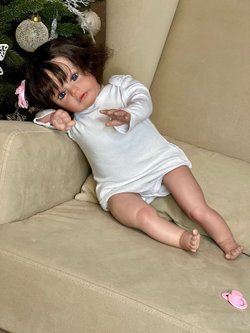 Кукла Реборн мягконабивная 60см в пакете (FA-234)