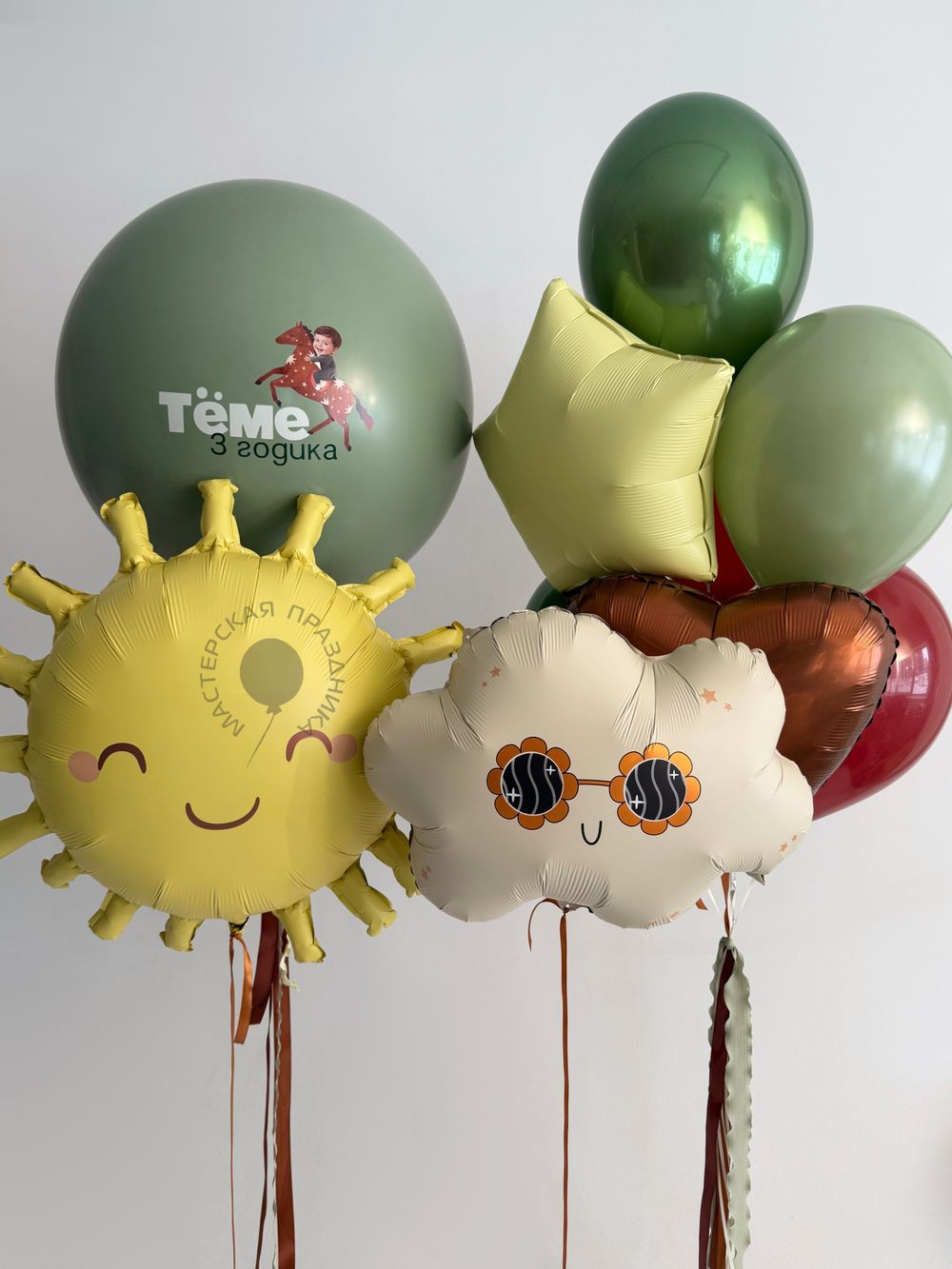 Воздушные шары для мальчика №9038 