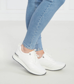 кожаные кроссовки allie stride Michael Kors - белый(43T2ALFS3L)