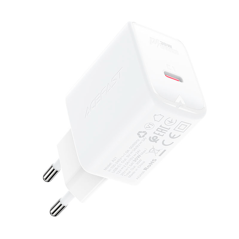 Сетевое зарядное устройство ACEFAST A21 30Вт