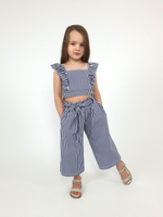 02-70-7 Комплект для девочки (топ и брюки)