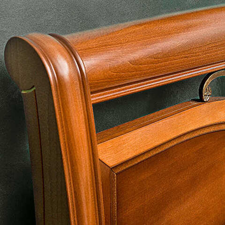 ЛУИДЖИ Кровать с кованым элементом (2000*1800)