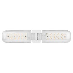 Фитолампа для растений светодиодная ЭРА GREEN LINE ФИТО-20W-PL-E27-GR 2-х лепестковая красно-синего спектра 20 Вт Е27 | Фитолампы Е27