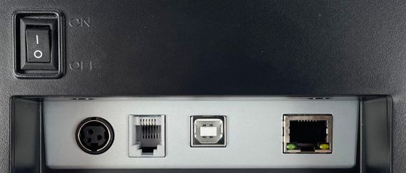 Принтер чеков POScenter RP-80 (80мм, 230 мм/сек, автоотрез, звук.сигнал, USB+LAN) черный