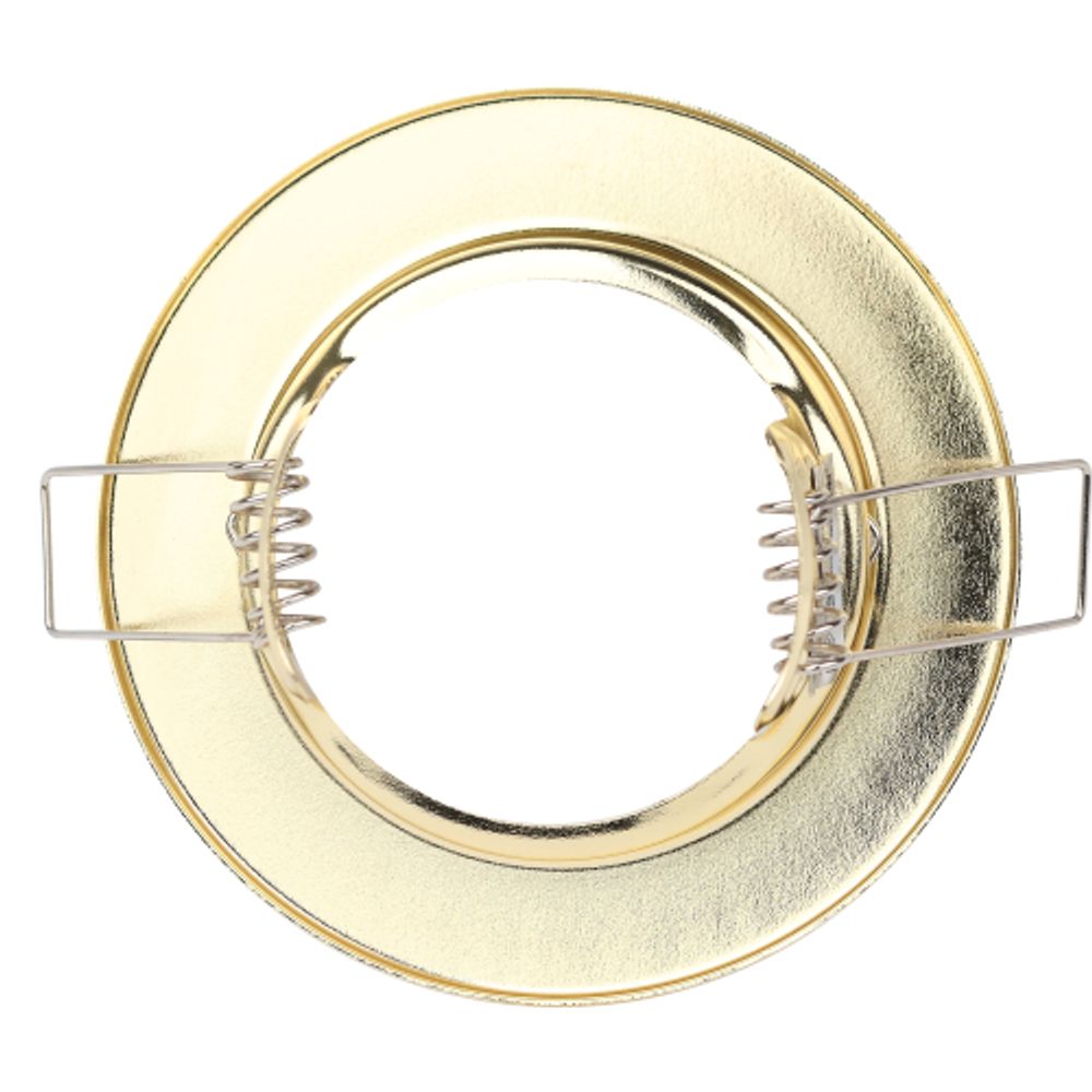 ST1 GD Светильник ЭРА штампованный MR16,12V/220V, 50W золото | Штампованные встраиваемые светильники