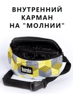 Сумка поясная тканевая бананка для путешествий подарок