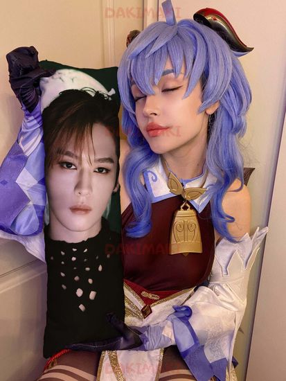 Мини дакимакура Ли Минхо из Стрей Кидс | Stray Kids арт. M1010, 60х20 см