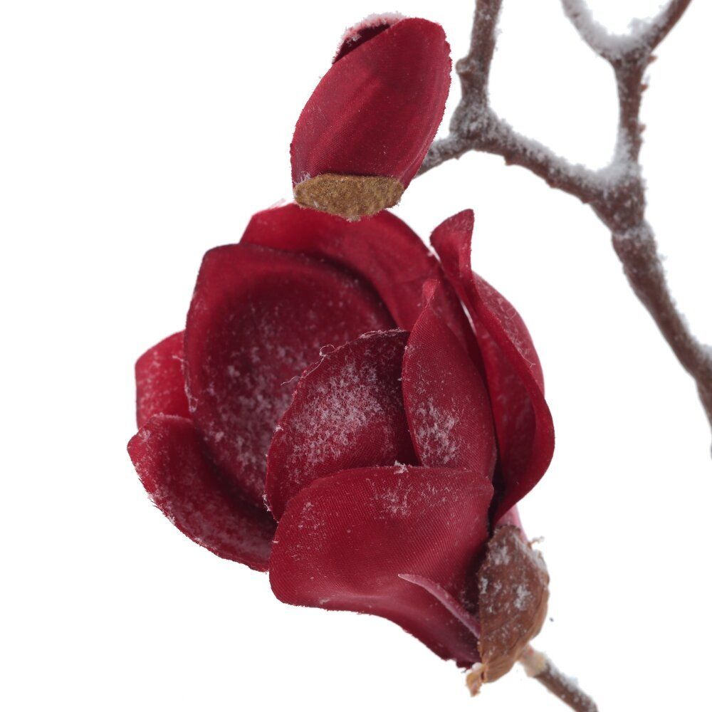 GAEM Цветок искусственный "Снежная магнолия", L28 W11 H90 см