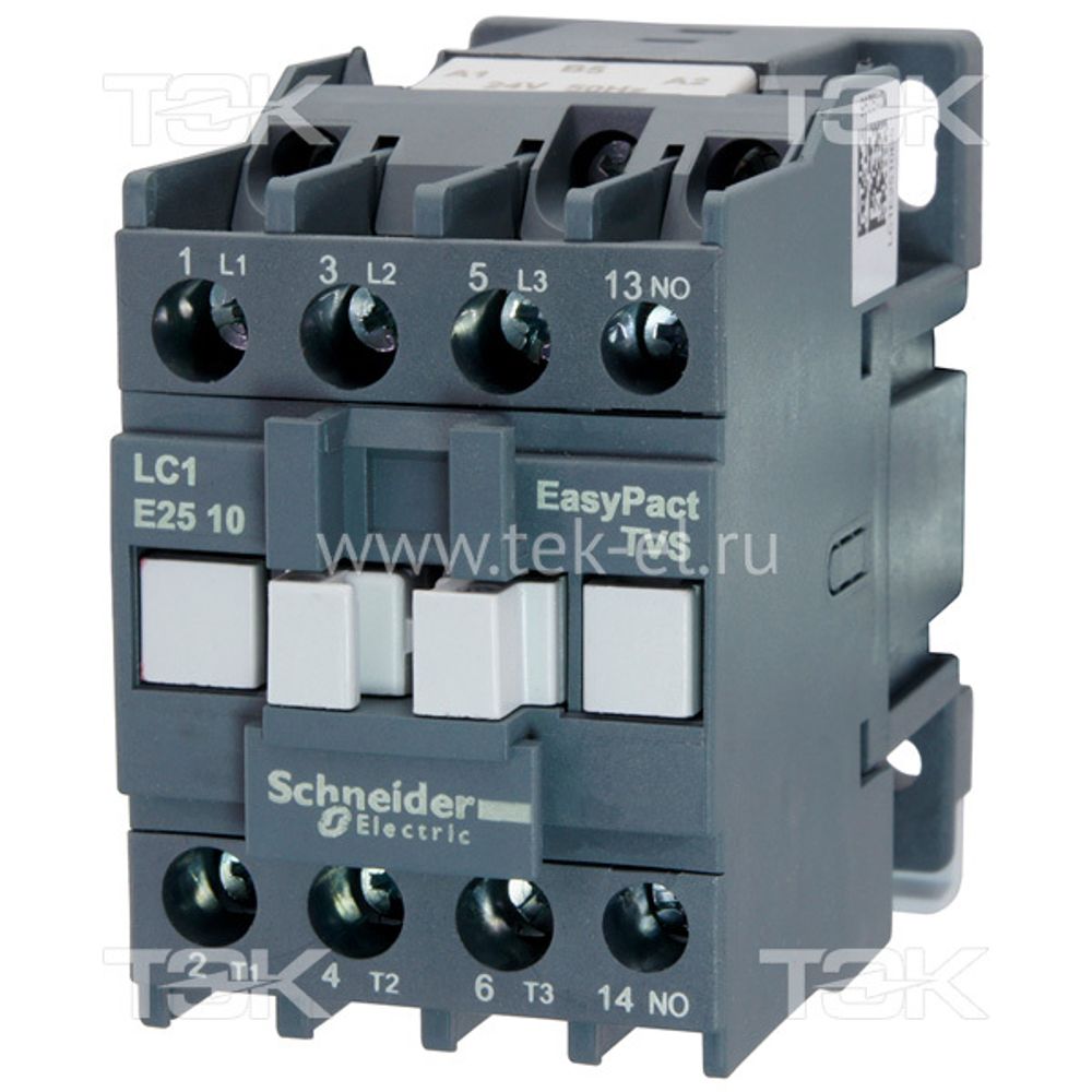 Контактор 3п 25А 1НО 220В AC TeSys E SchE LC1E2510M5