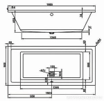Ванна акриловая Vagnerplast Cavallo 190x90