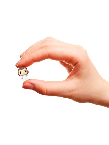 Набор Funko Bitty POP! Star Wars Ep 5 ESB Princess Leia+Han Solo 2шт 88942 / Набор Фанко ПОП! по мотивам вселенной "Звездные войны", Принцесса Лея и Хан Соло