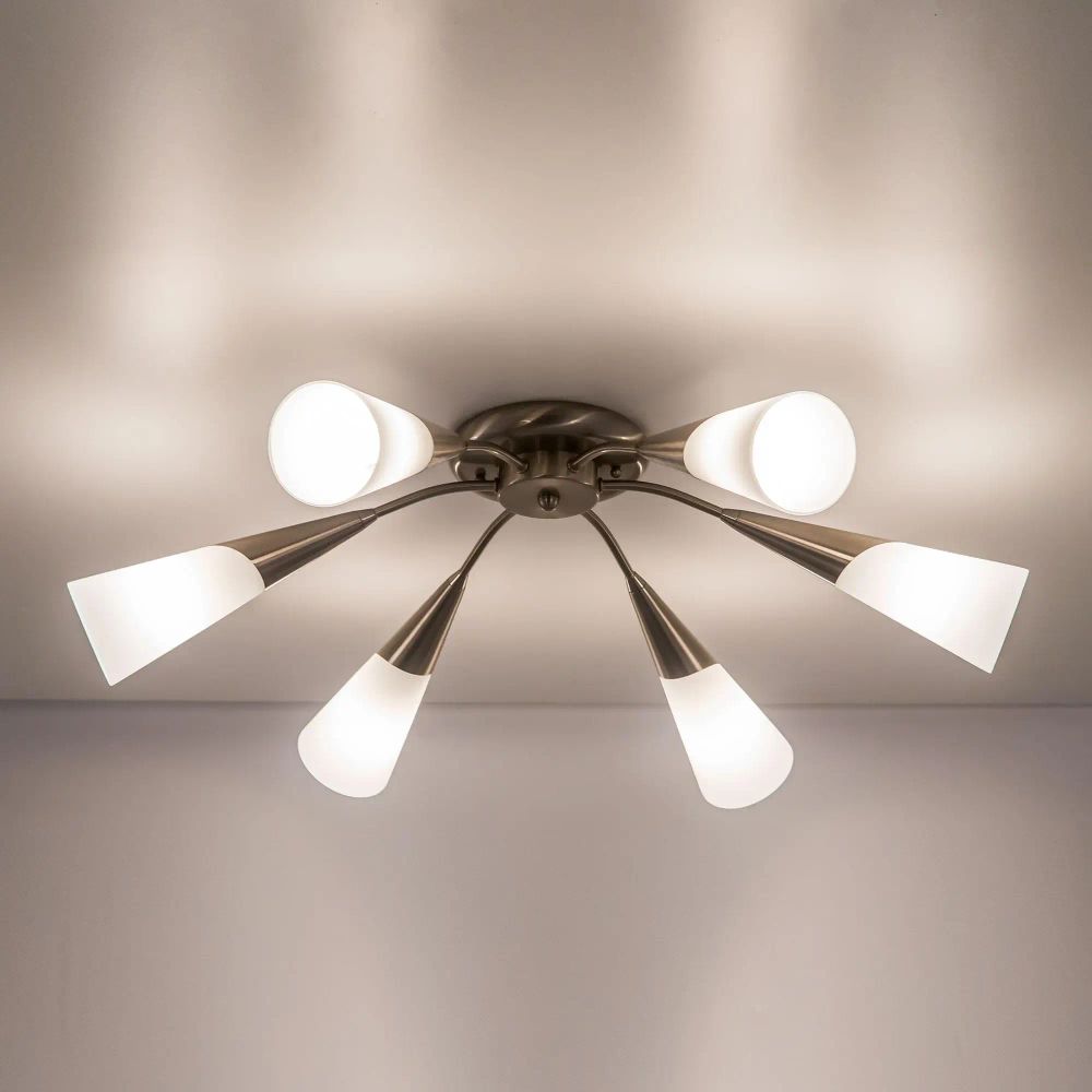 Citilux Фокус CL103161 Люстра потолочная Матовый Хром