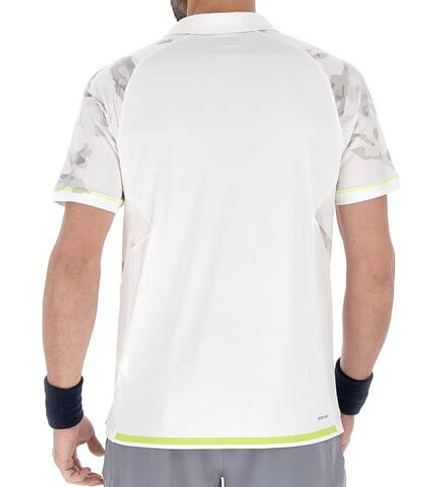 Теннисное поло Lotto Tech II D1 Polo - bright white