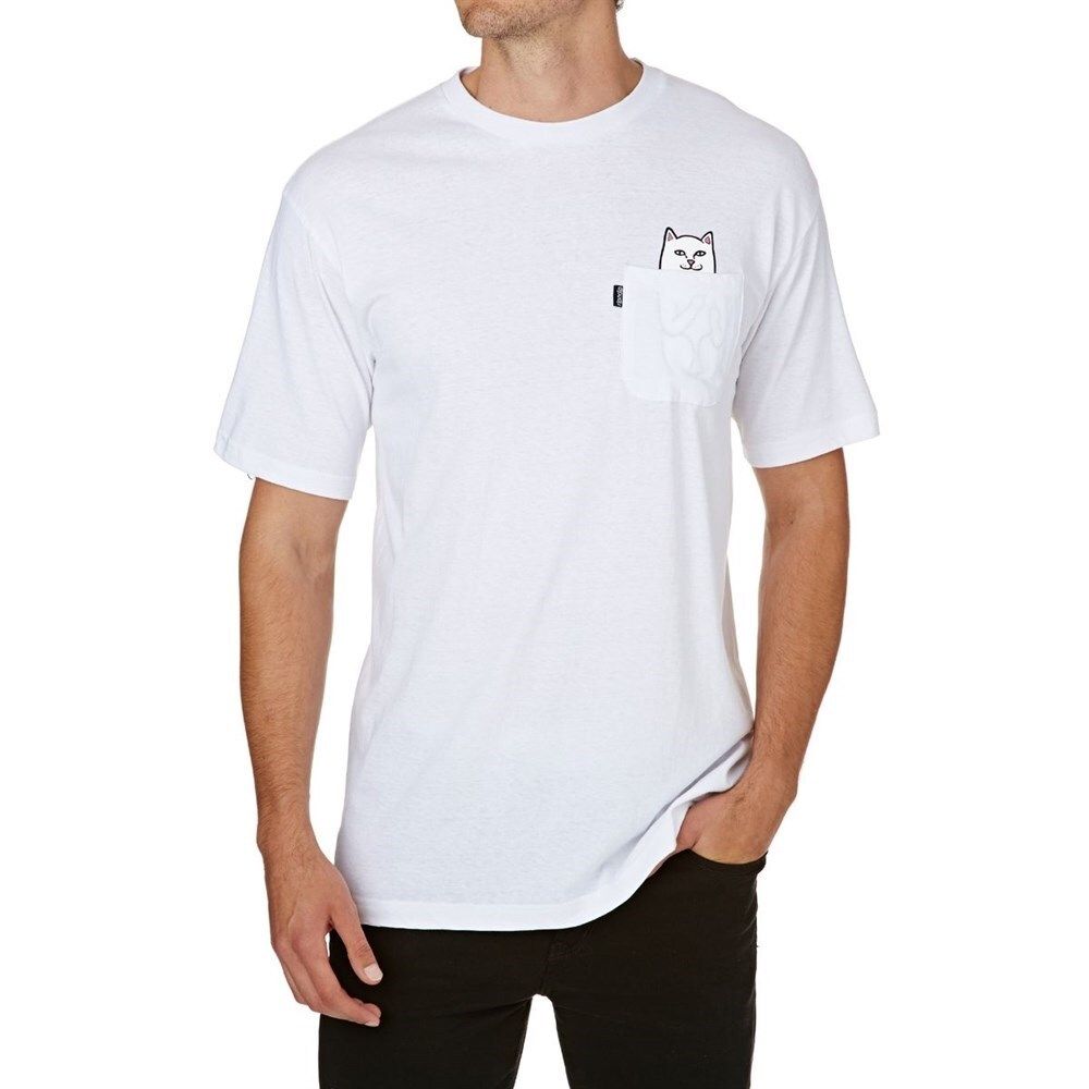 Футболка Ripndip SP24 Lord Nermal S/S Pocket Tee White