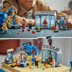 Конструктор LEGO Marvel Super Heroes 76315 Лаборатория Железного человека: Оружейная комната — фото 9