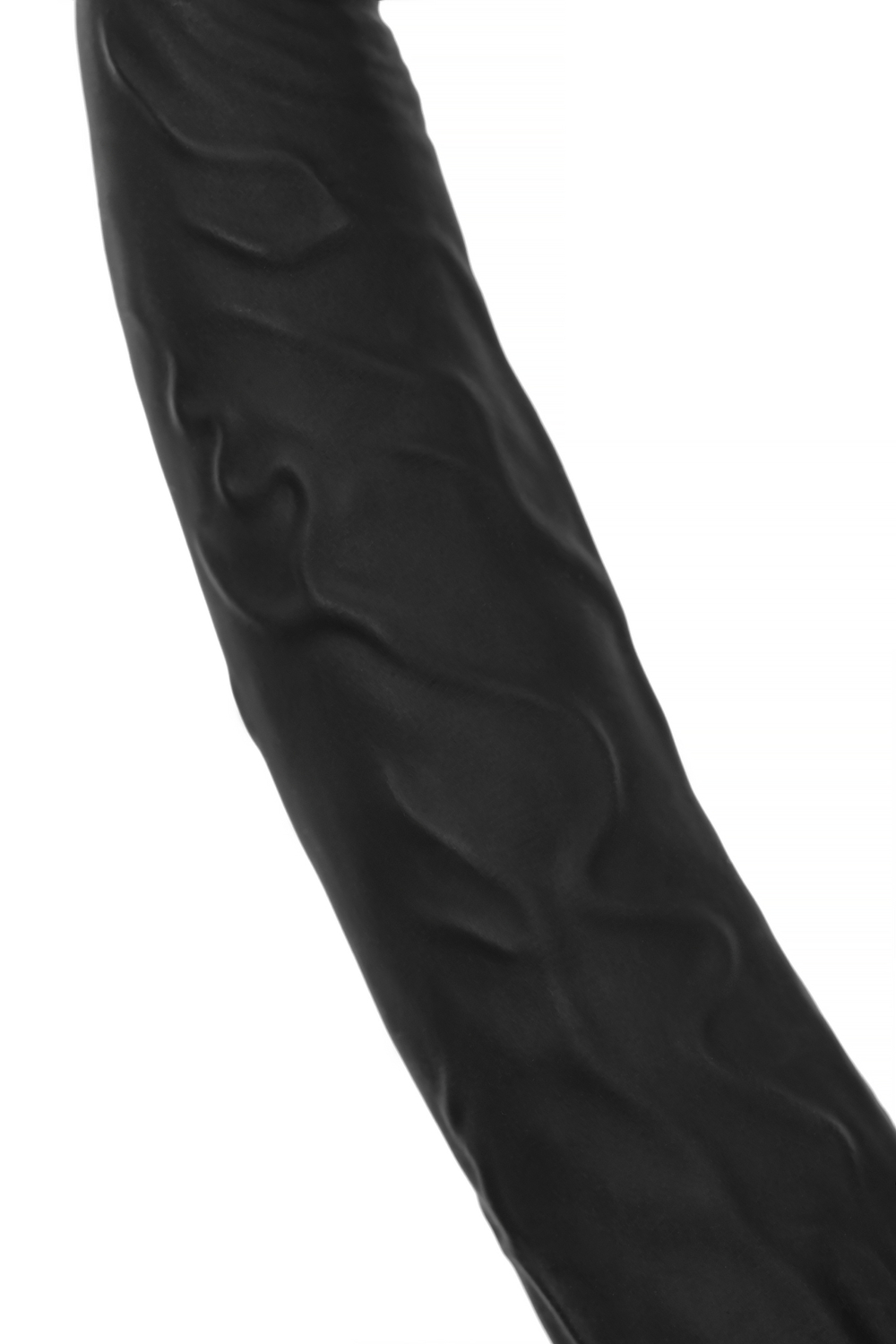 Насадка на пенис для двойного проникновения Black&Red by TOYFA , силикон, чёрный, 16,5 см