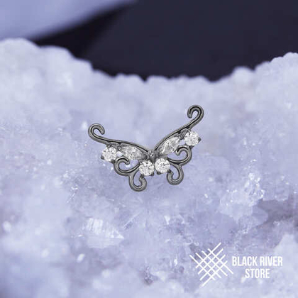 Butterfly Swallowtail Crystal