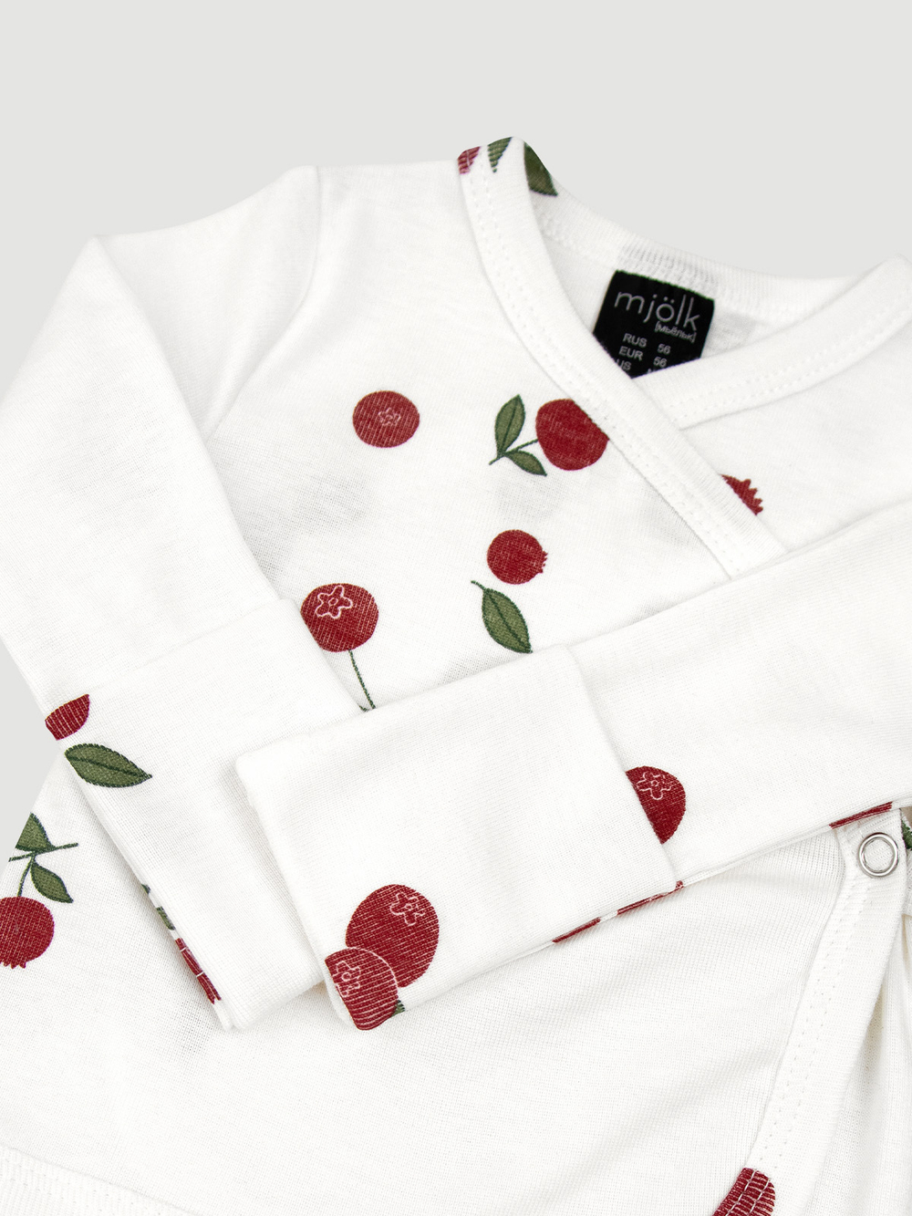 Распашонка Mjölk Брусника, уценка