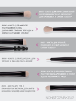 Набор кистей для макияжа, кисти для макияжа NONSTOPMAKEUP
