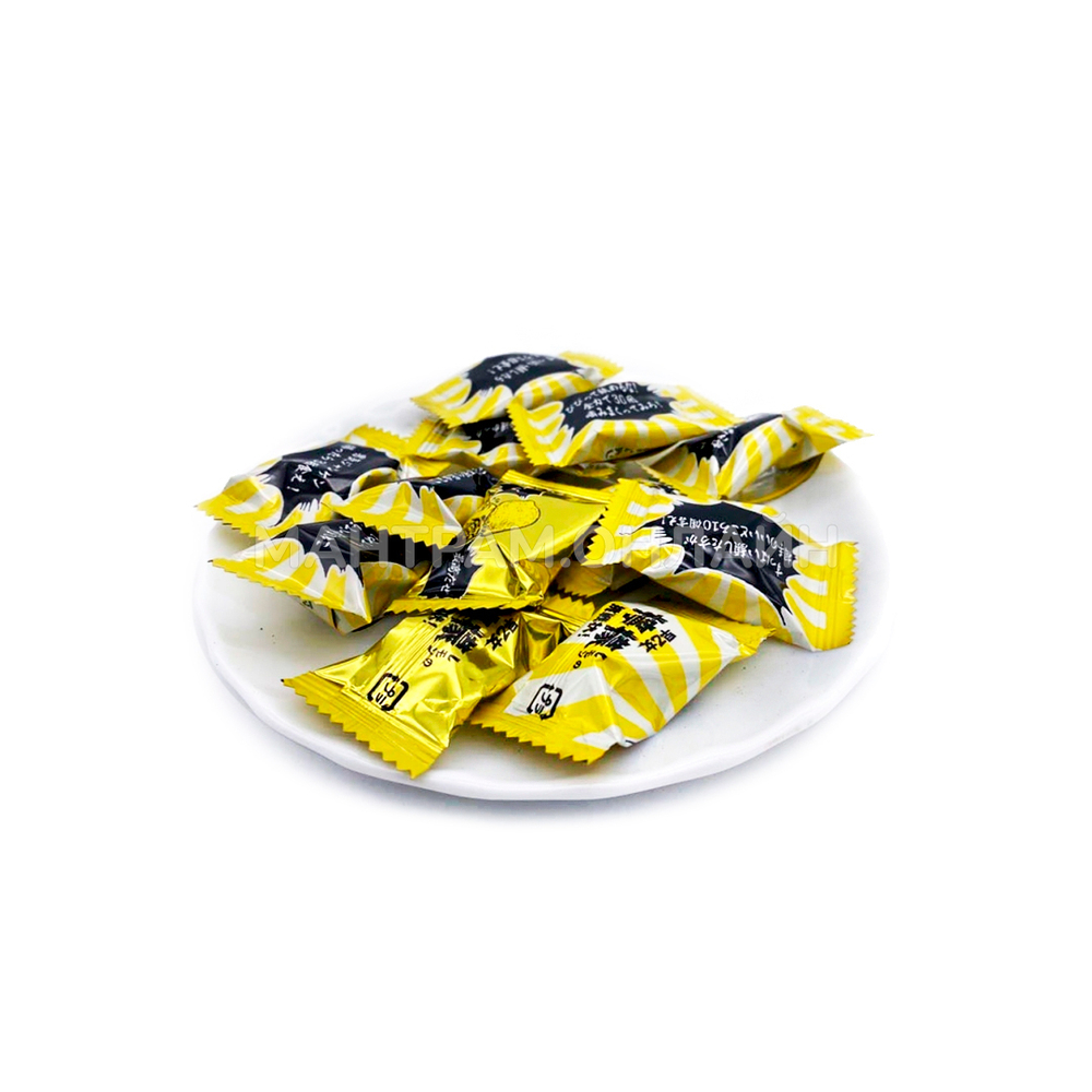 Жевательная конфета Ribon Saotome Lemon Soft Candy Cупер кислый лимон с начинкой 2,3 г 1 шт