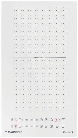 Индукционная стеклокерамич. панель MAUNFELD CVI292S2FWH Inverter