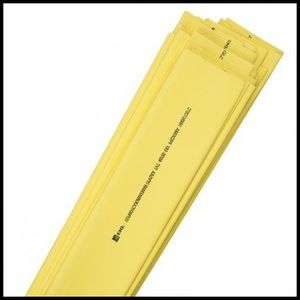 EKF Термоусаживаемая трубка ТУТ 30/15 PROxima tut-30-y-1m желтая, упаковка 25 шт.