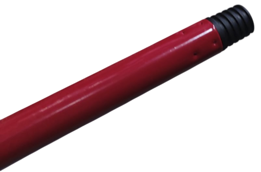 Черенок для щетки металлопластиковый 22 мм 120 см (с резьбой)