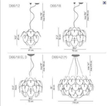 люстра Hope D100