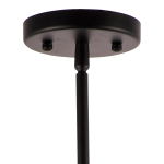 732417 Люстра GABBIA 1х40W E27 ЧЕРНЫЙ