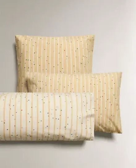 ZARA HOME НАВОЛОЧКА С ПРИНТОМ "ЗВЕЗДЫ", РАЗНОЦВЕТНЫЙ