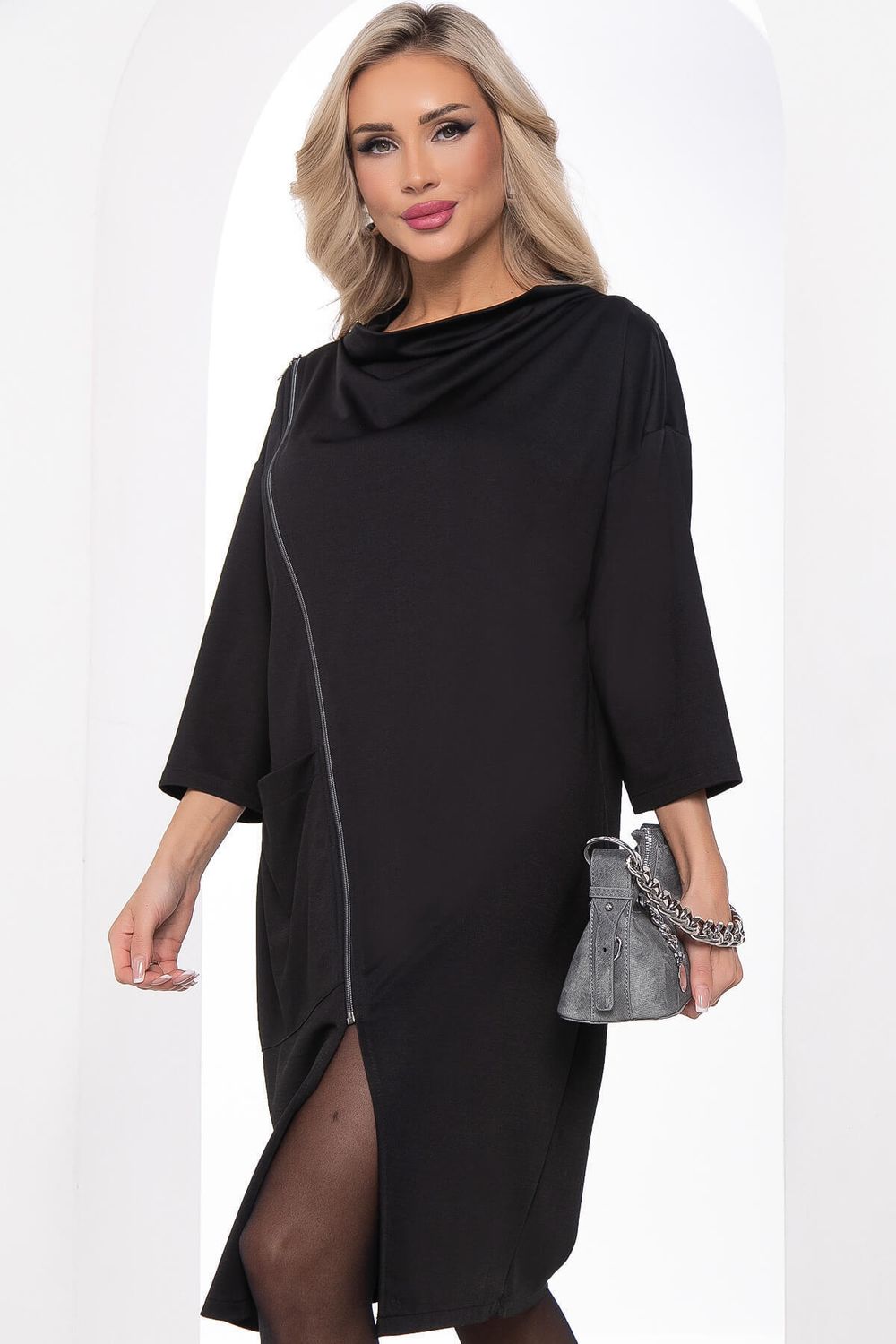 Платье "Сансара" (черное) П8364 LT Collection (Акция)