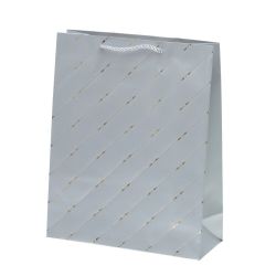 GAEM Пакет подарочный M (бумага 210г/м2, блок микс12шт), L26 W10 H32 см, 5в.