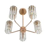 8347/5 CLASSI LN26 155 золото/прозрачный, металл/хрусталь Люстра подвесная E14 5*40W 220V FAVLA