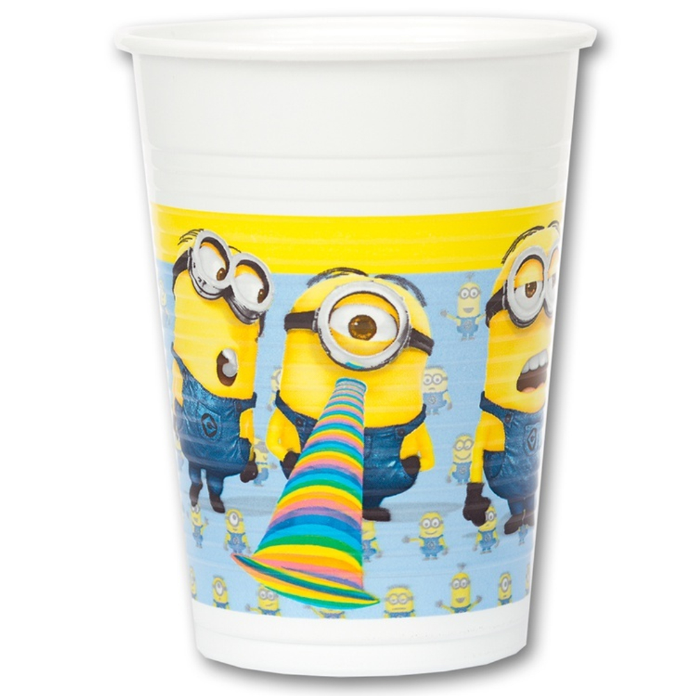 Распродажа СТАКАНЫ МИНЬОНЫ 200 МЛ 8 ШТ.