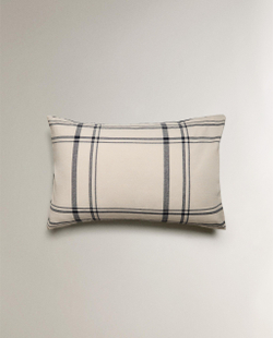 Наволочка Zara Home, хлопок 100%, в клетку, 9120/091