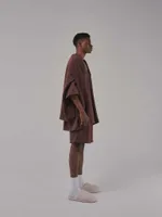 Шорты One Two Wide Shorts LOGO French Roast