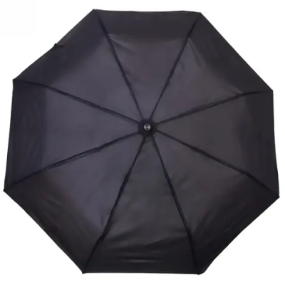 Зонт мужской механический «Ultramarine», цвет черный, 8 спиц, d-105см, длина в слож. виде 24см