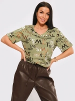 Футболка женская большие размеры