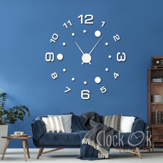 Настенные 3D часы Radius