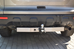Фаркоп PT GROUP/ съемный квадрат с нержавеющей накладкой HONDA CR-V 2007-2012(паспорт и сертификат в комплекте)(без электрики) арт.CRV-07-991124.00