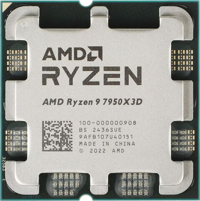 Процессор AMD Ryzen 9 7950X3D, AM5,  OEM [100-000000908]