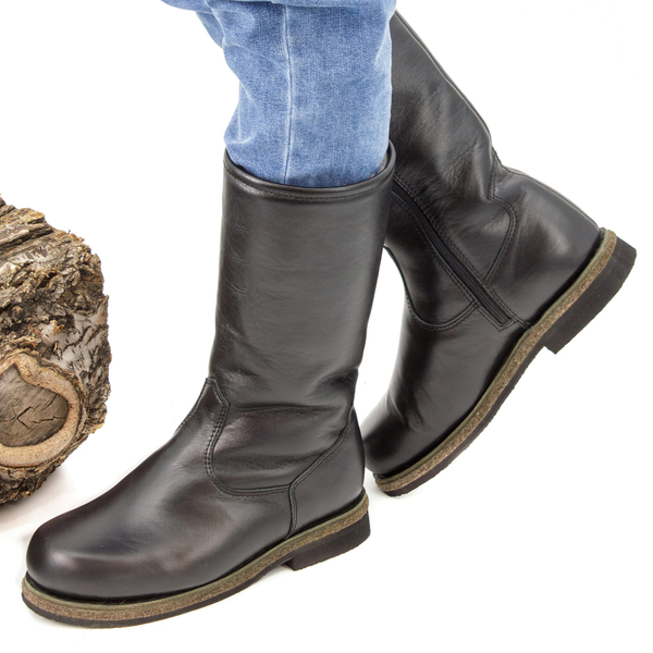 Унты-сапоги мужские из кожи теленка