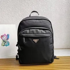Рюкзак Prada Re-nylon из сафьяновой кожи