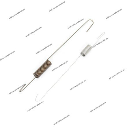 Комплект пружин автоматической регулировки оборотов(1-газовая тяга,2-заслонка дросселя)для генератор