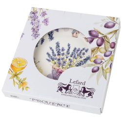НАБОР ТАРЕЛОК ЗАКУСОЧНЫХ LEFARD "ПРОВАНС ЛАВАНДА" 2 ШТ. 20,5 СМ (КОР=24НАБ.)