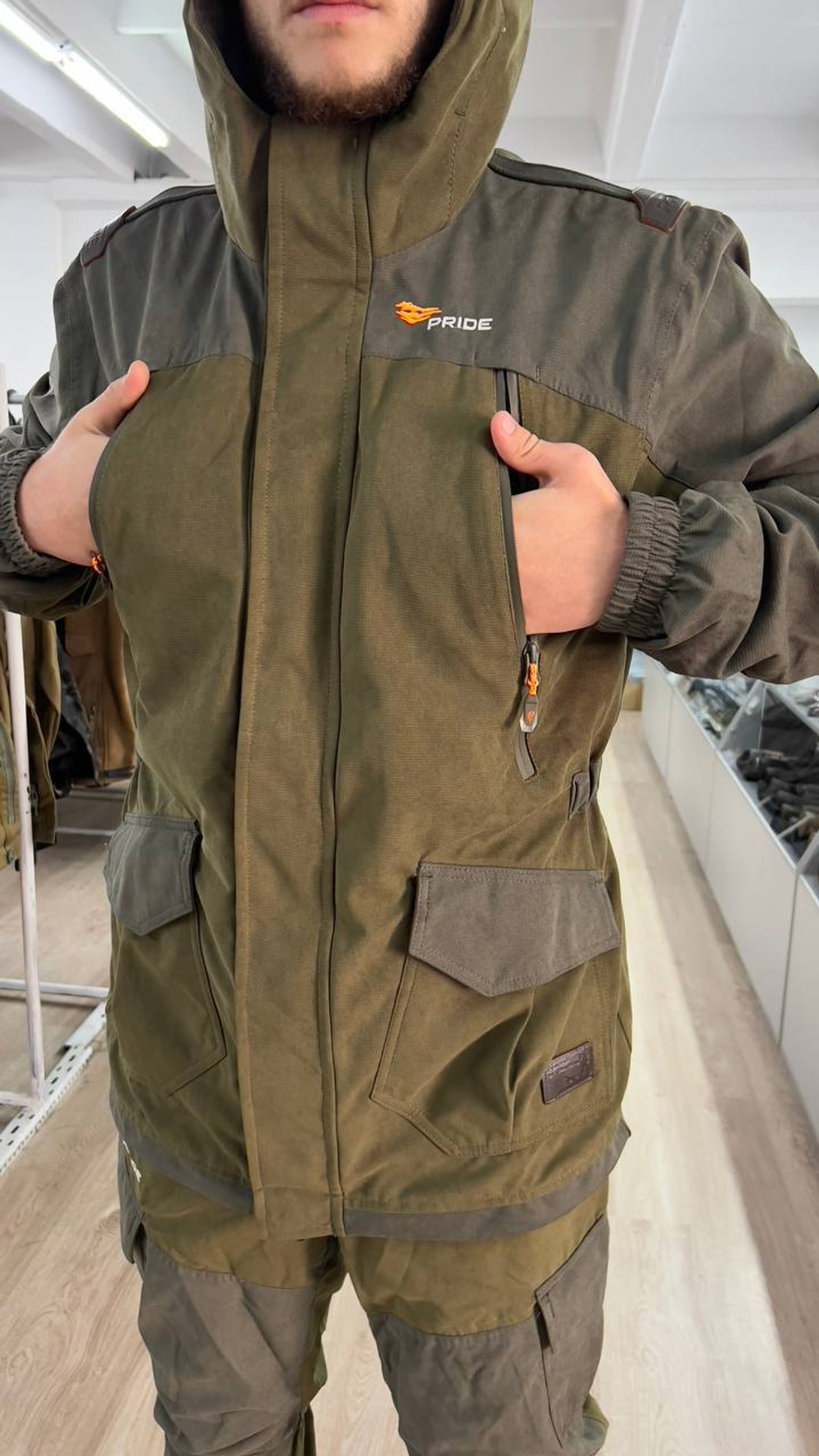 Мембранный костюм Магнум / хаки