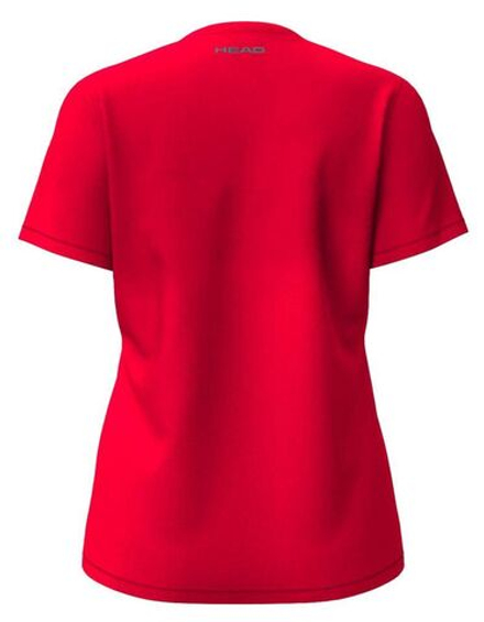 Женская теннисная футболка Head Club Original - red