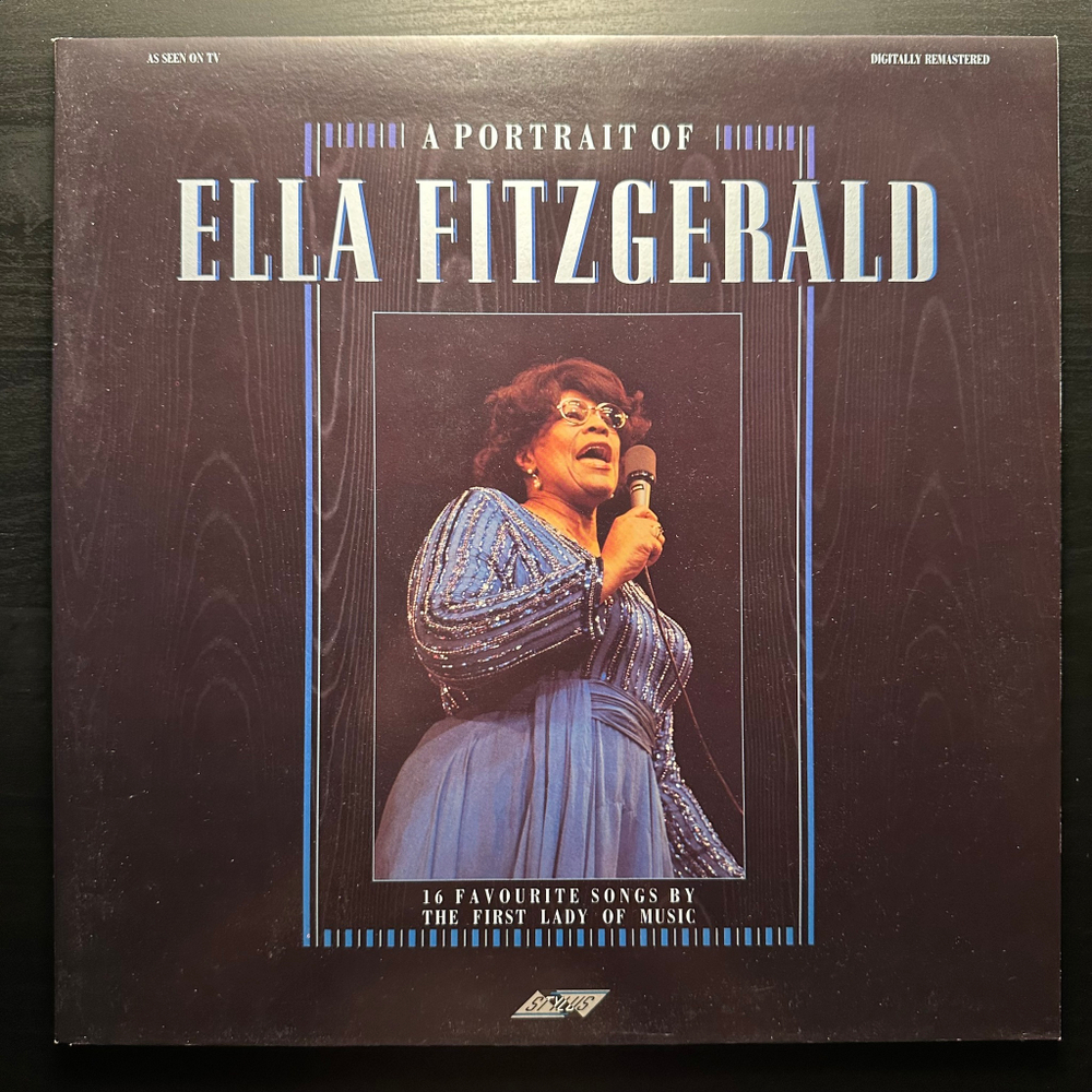 Ella Fitzgerald - A Portrait Of Ella Fitzgerald (Англия 1988г.)
